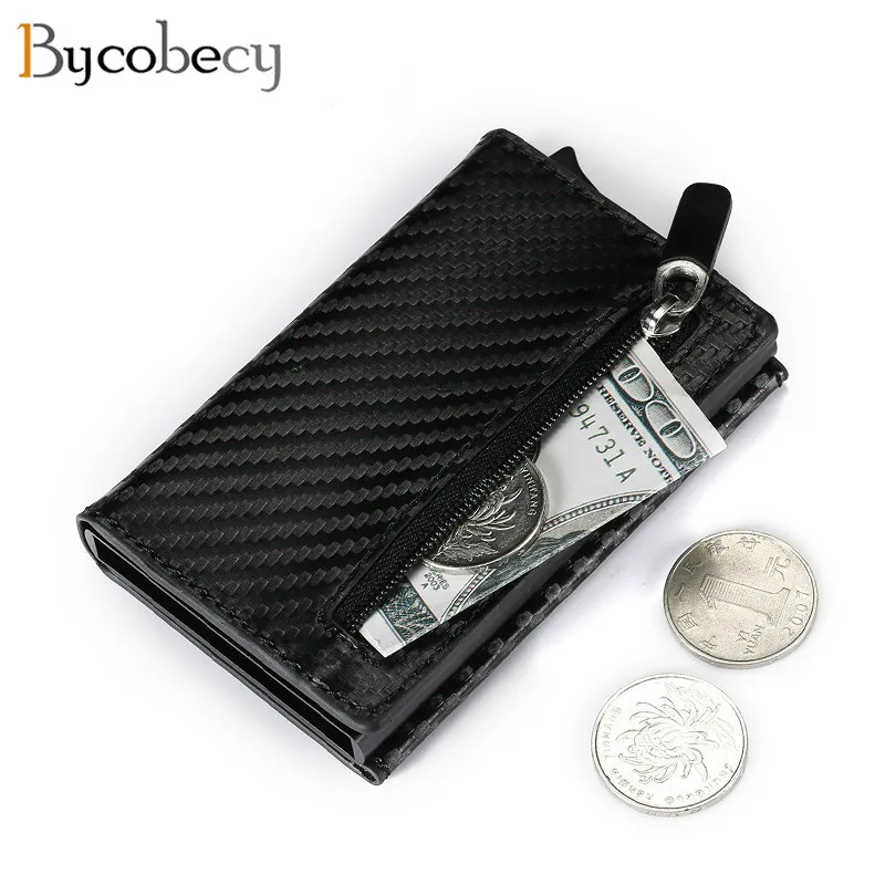 Bycobecy 2021 Новый RFID Умный кошелек Кредитная Держатель для карт Женские свадебные