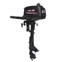 2 stroke 4 8hp 75cc water cooled manual short axis gas marine outboard thruster for 2 3 4m mini boat