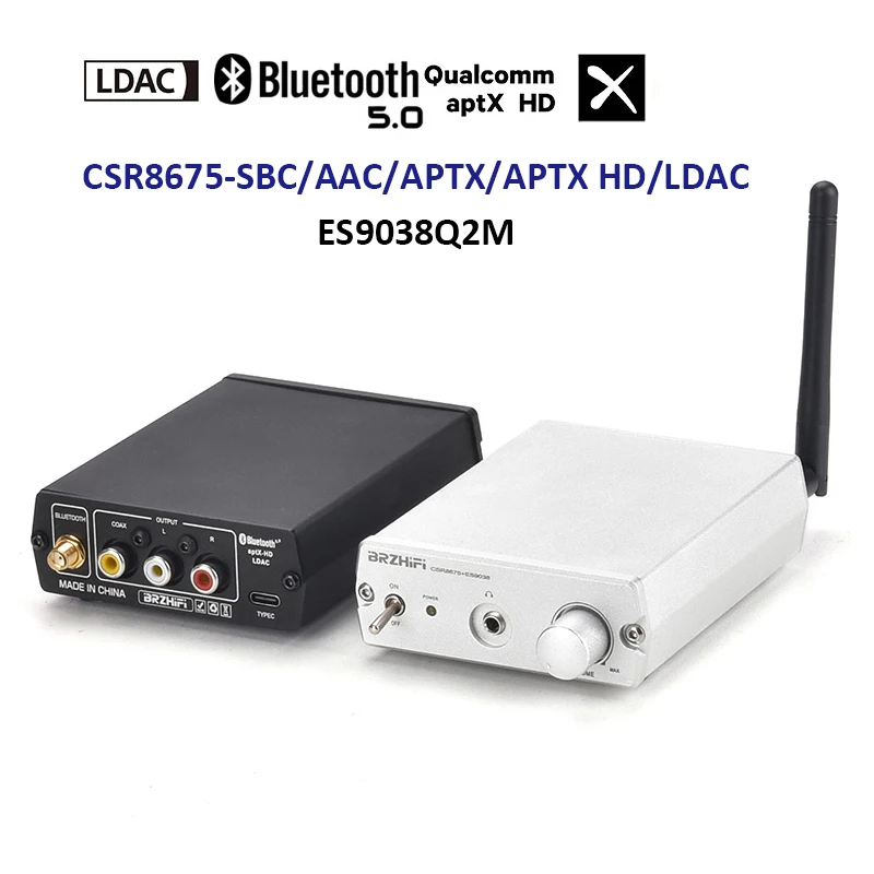 Lusya ES9038 декодер Csr8675 Bluetooth 5 0 APTX HD LDAC для Hifi усилителя аудио T0059|Цифро-аналоговые