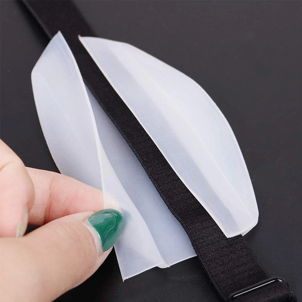 Подкладки для плечевых ремней мягкие из шт./пара силикона облегчения боли женщин