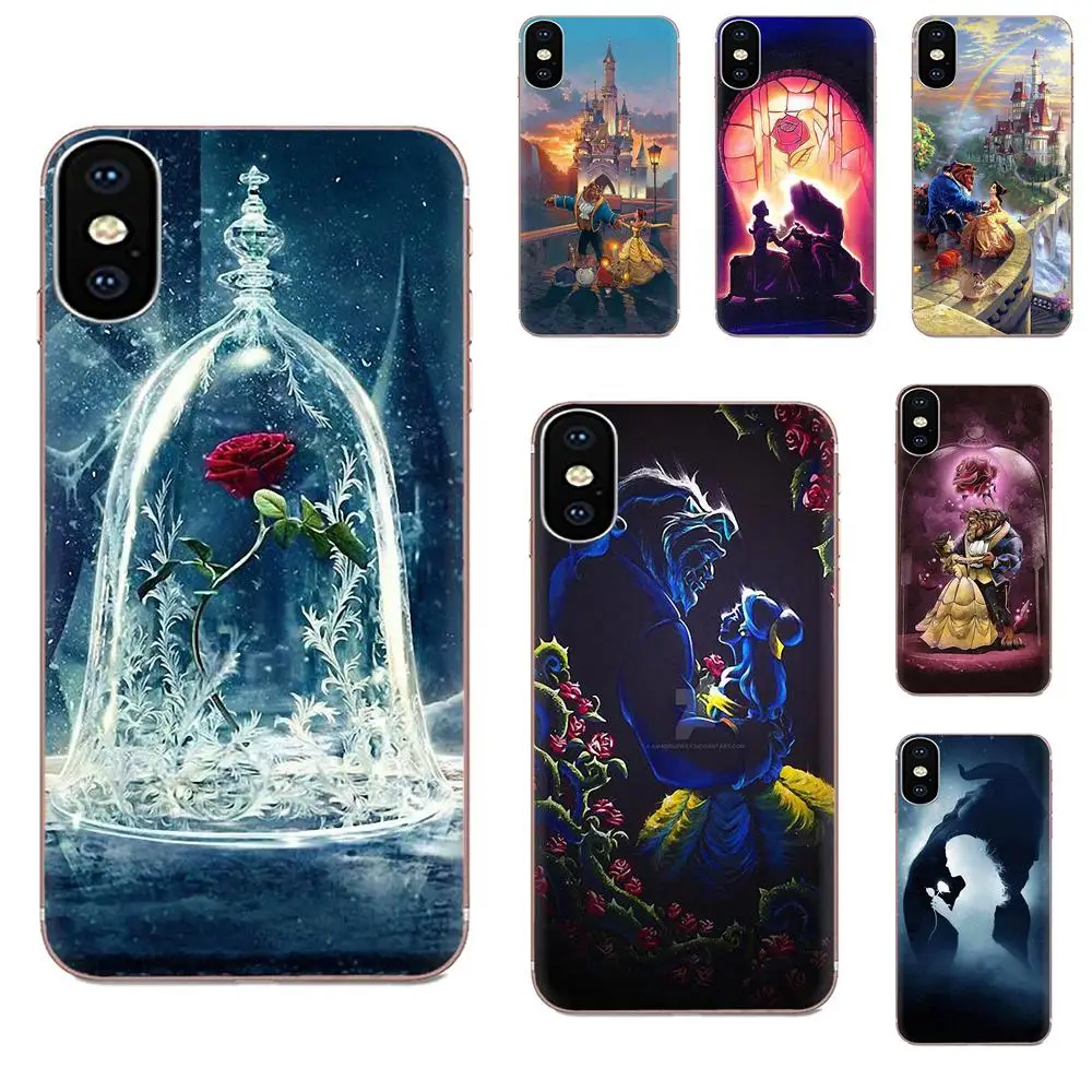 Новинка розовая красавица чудовище для Huawei Honor Mate 7 7A 8 9 10 20 V8 V9 V10 V30 P40 G Lite Play Mini Pro P