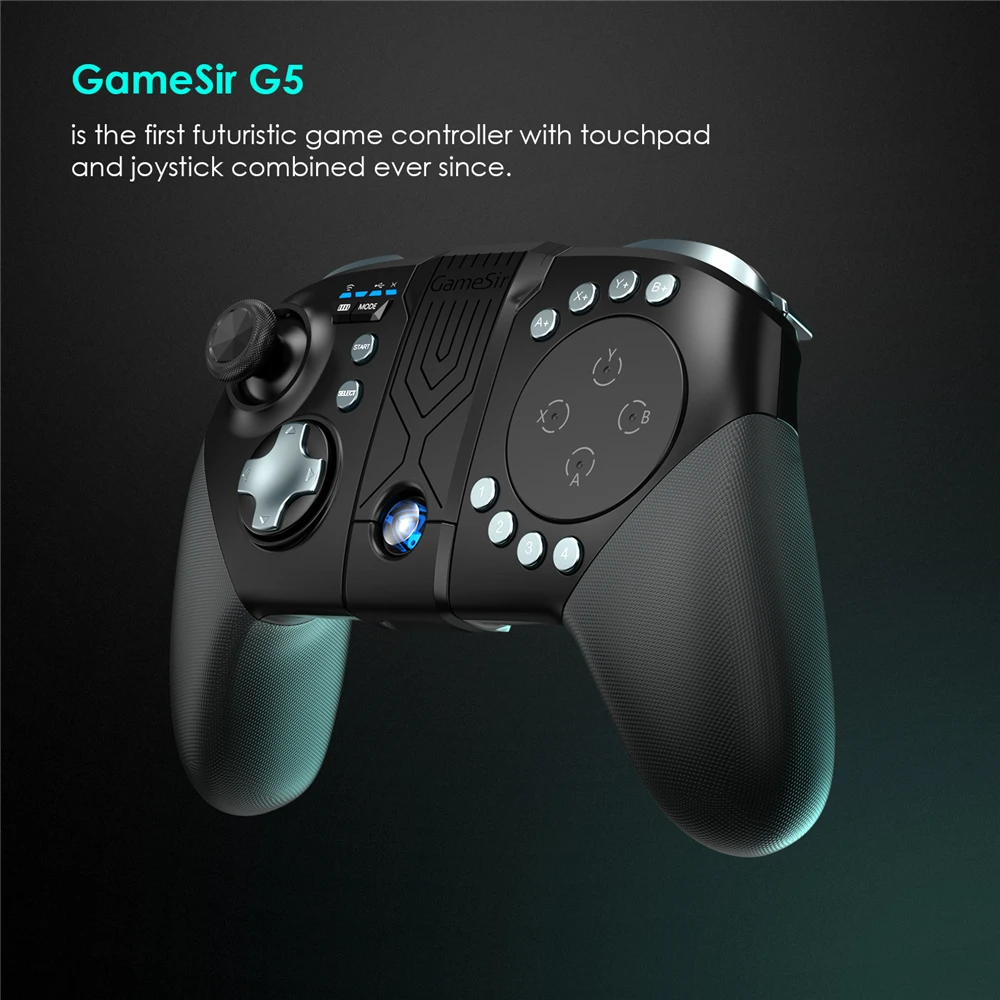 Игровой Sir G5 Bluetooth геймпад беспроводной контроллер трекпад и настраиваемые