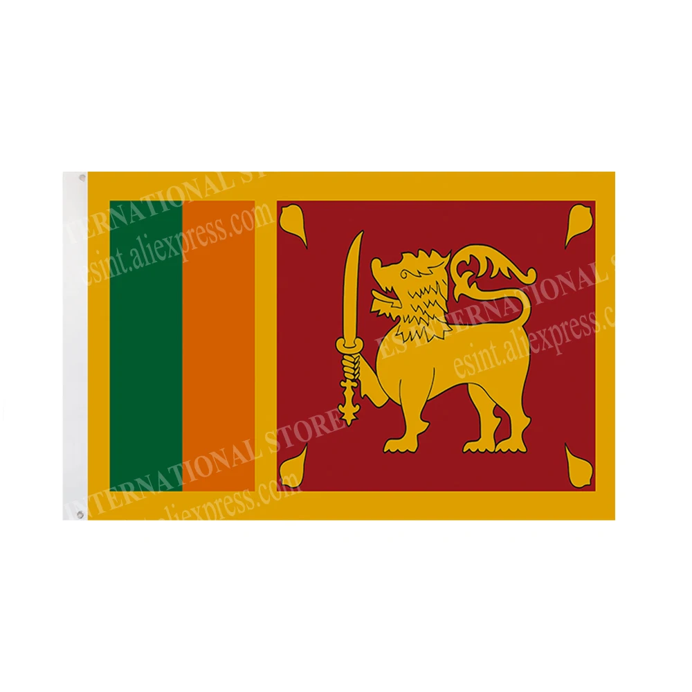 

Sri Lanka Flag National Polyester Banner Flying 90*150cm 3*5ft Flag All Over The World Worldwide Outdoor