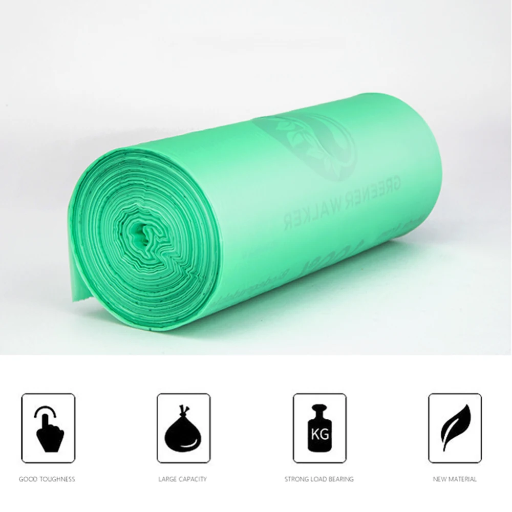 

150 Pcs 6L Kitchen Biodegradable Trash Bags Recycling Garbage Bags
