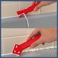 2pcsset sealant knife tile seal tool mini floor surfaces cleaner glue residual shovel hand construction tools scraper utility