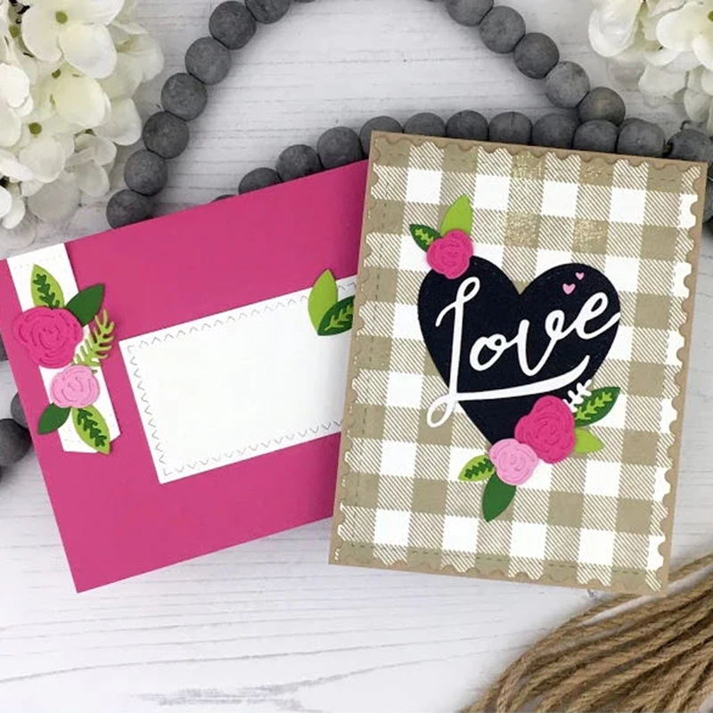 Набор для украшения конвертов металлические пресс формы сделай сам скрапбукинг