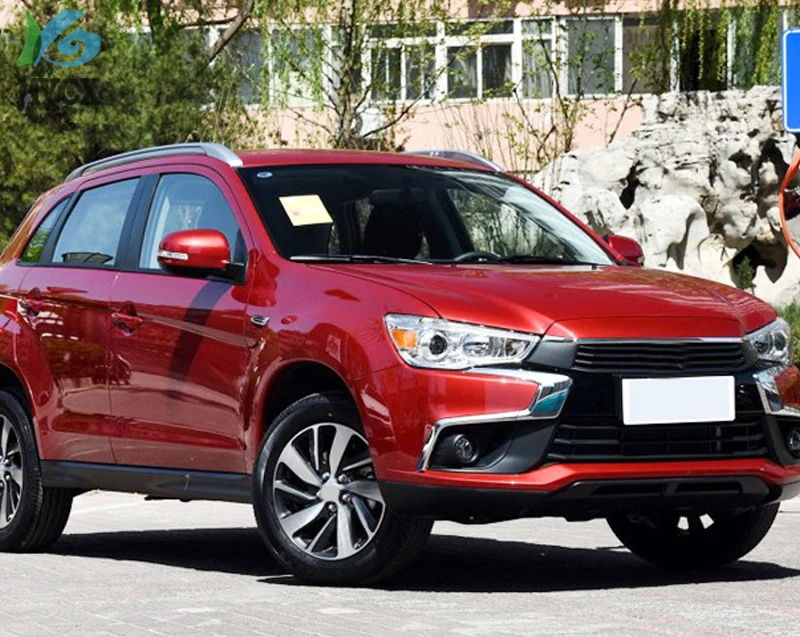 Стойка для багажника на крыше/Кровельная Панель для Mitsubishi ASX или RVR 2010-, фиксация винтами вместо клея, алюминиевый сплав+ ABS
