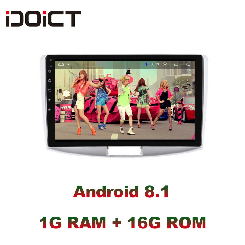 Автомобильный DVD плеер IDOICT на Android 8 1 с GPS навигацией мультимедийный проигрыватель