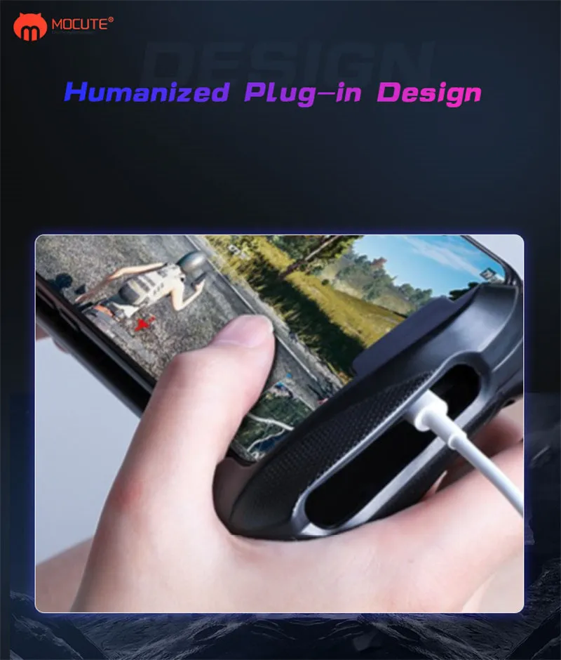 Mocute 057 Pubg геймпад беспроводной Bluetooth Джойстик триггер игровой коврик для iphone XS 6 7 8 для Android Samart телефон