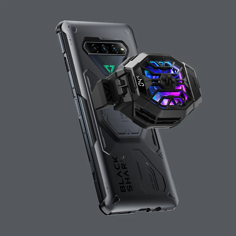 Кулер Black Shark с дисплеем температуры для 4 3 2 Pro FunCooler iPhone 12 Redmi K40 оригинал |