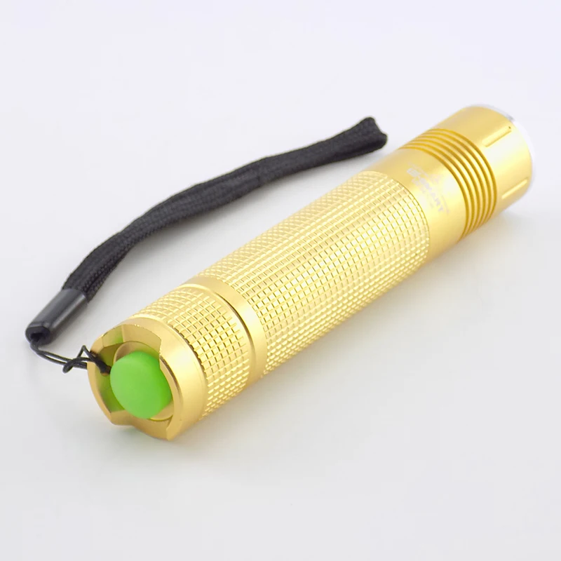 Светодиодный УФ фонарик светильник фонарь Ультрафиолетовый флэш черный 365nm