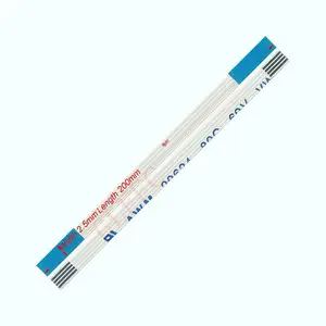 4pin 0.5pitch 200mm-800mm A-type Flexible Flat Cable FFC awm 20624 ROHS for TTL LCD DVD Computer