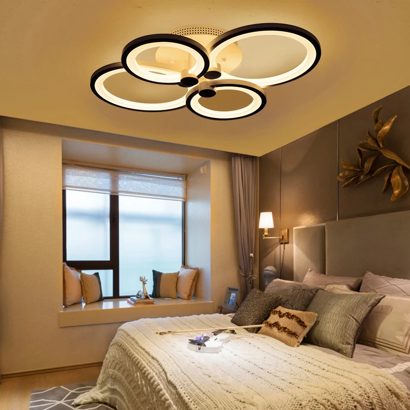 Современный минималистичный круглый светодиодный потолочный светильник