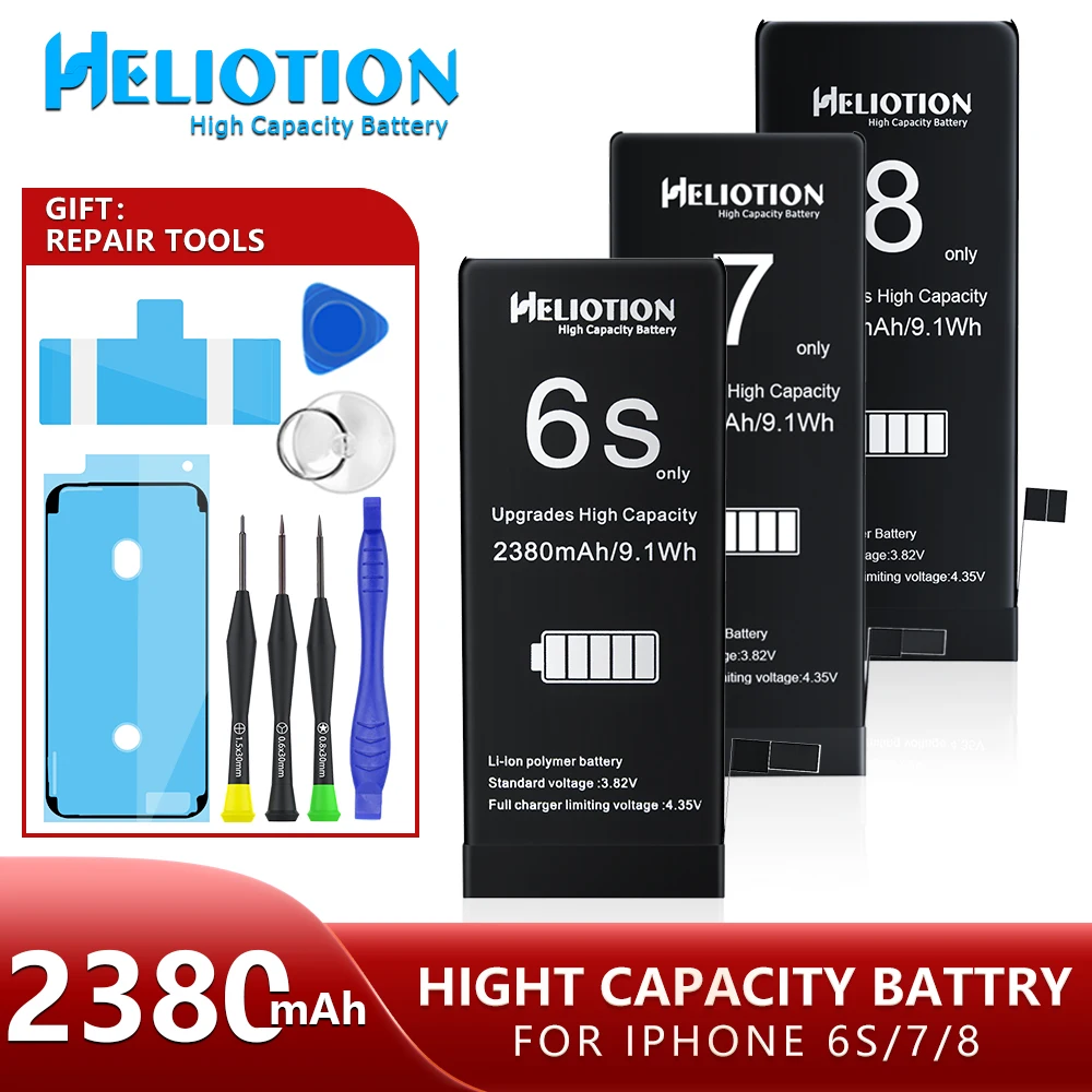 

External Battery For iPhone 6s 7 8 Battery Original High Capacity Bateria Replacement аккђмђляоѬ iphone 7 iphone 7