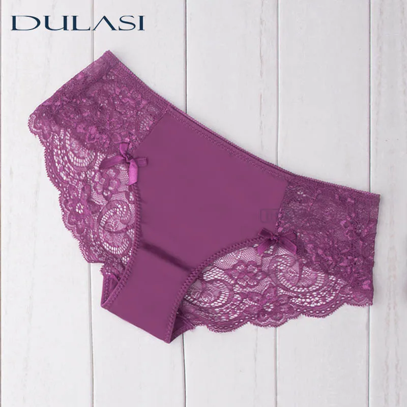 DULASI сексуальное кружевное нижнее белье для женщин прозрачные трусики с низкой