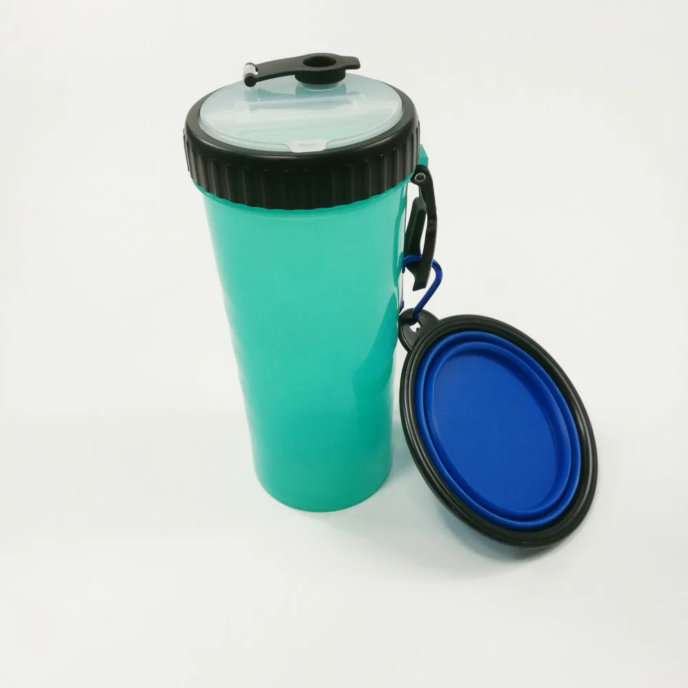 Складная бутылка для воды собак Boowl набор резиновый котенок щенок питатель