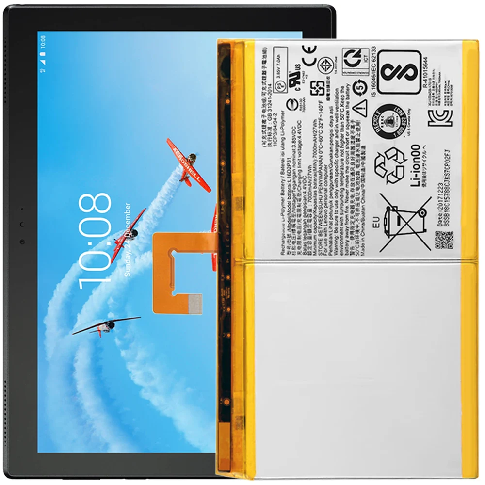 

L16D2P31 Battery For Lenovo Tab 4 10 Plus TB-X704L TB-X704F Battery Replacement Repair Part