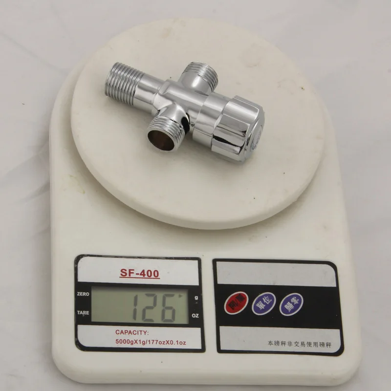 

DWZ Double Outlet SUS 304 Stainless Steel Angle Valve Kitchen Bathroom Accessories Water Heater Angle Valves