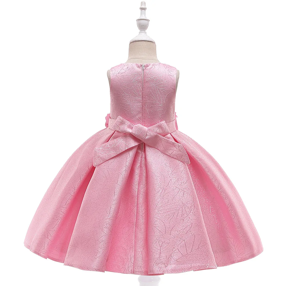 Платье для девочек с вышивкой и цветочным принтом свадьбы принцессы подиума 2020 |