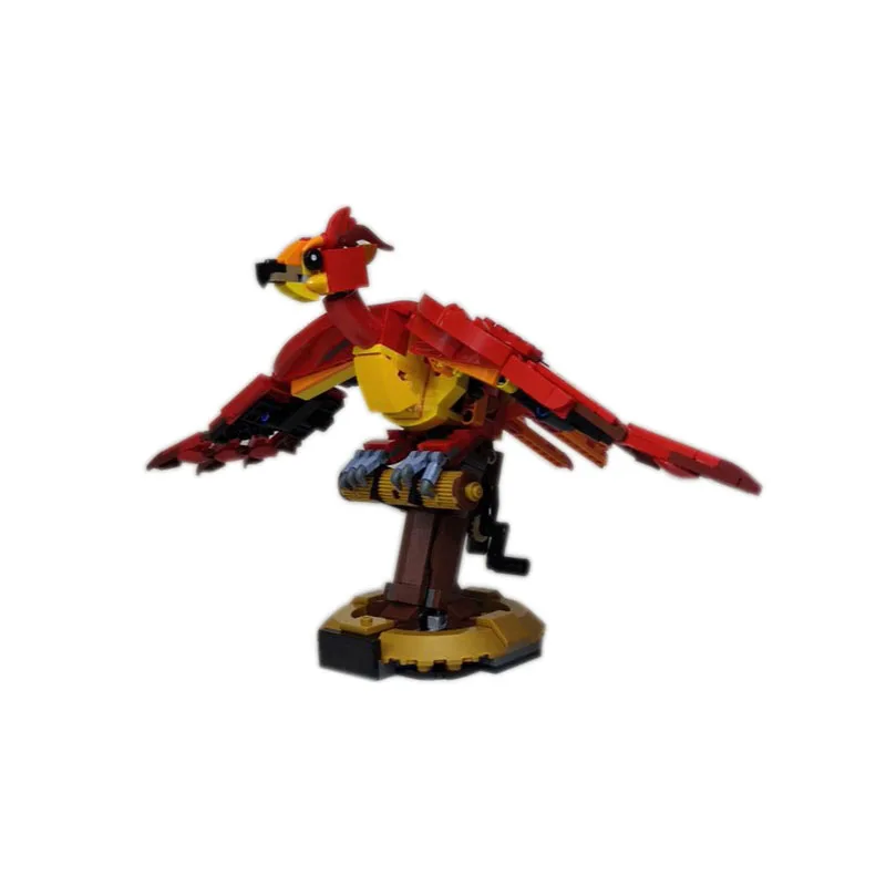 

NEW Famous Magic movie 76394 Game Phoenix model building Fawkes Blocks Bricks Children Educational Toys Gifts