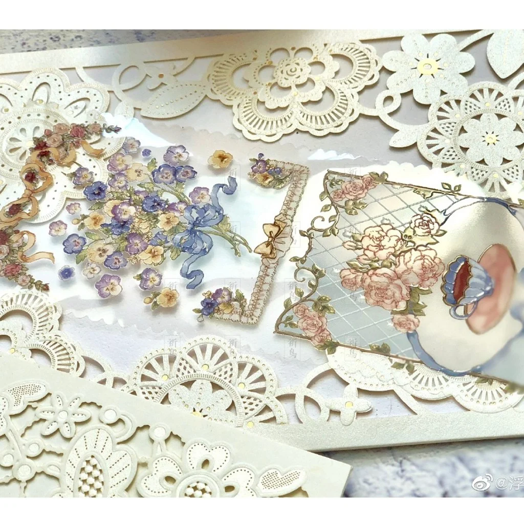 

1 Loop Masking Tape Prelude Birds Flowers