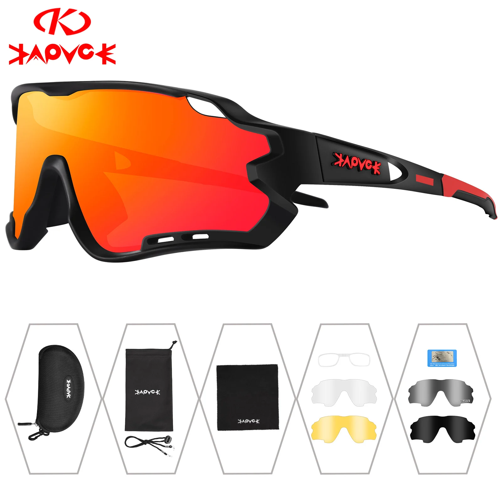 Очки солнцезащитные фотохромные для мужчин и женщин брендовые поляризационные