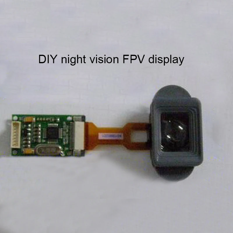 Полноцветный AV сигнал вход DIY ночного видения дисплей монокуляр FPV дисплей видоискатель VR дисплей