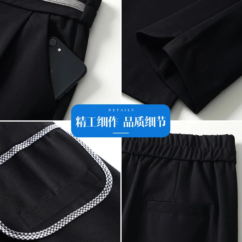 Брюки женские с завышенной талией повседневные приталенные офисные штаны до