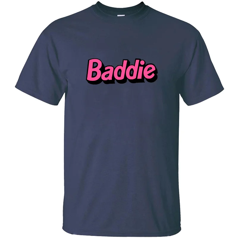 Персонализированные Baddie футболка с круглым воротником Большой размер 3xl 4xl 5xl