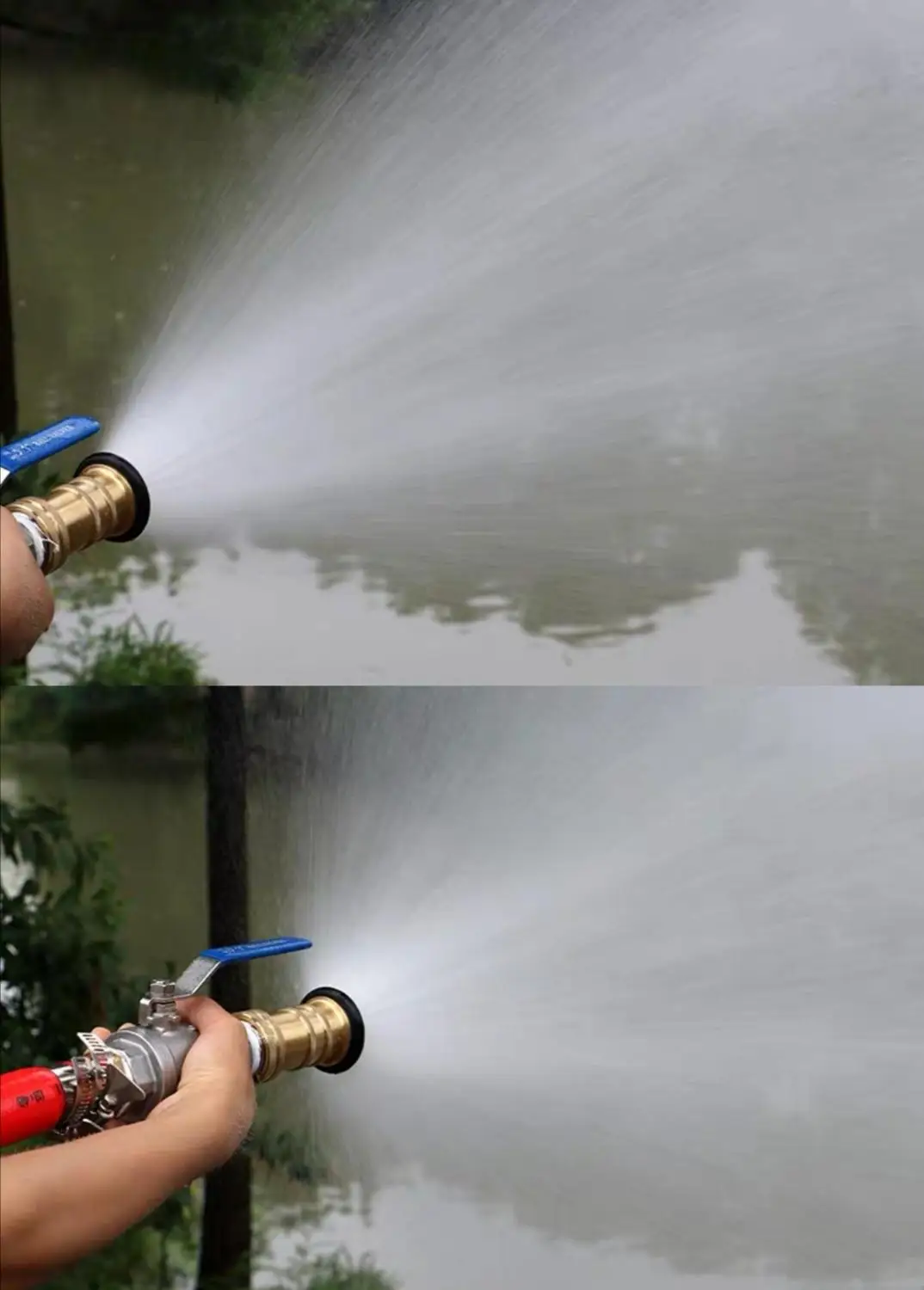 Утолщенный медный оросительный пистолет постоянного тока насадка высокого