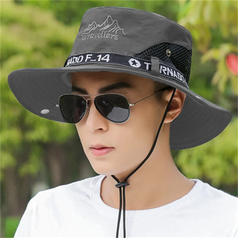 

2021 spring, summer and autumn three seasons embroidery size 56-58cm fashion unisex bucket hat new sun hat outdoor sports travel