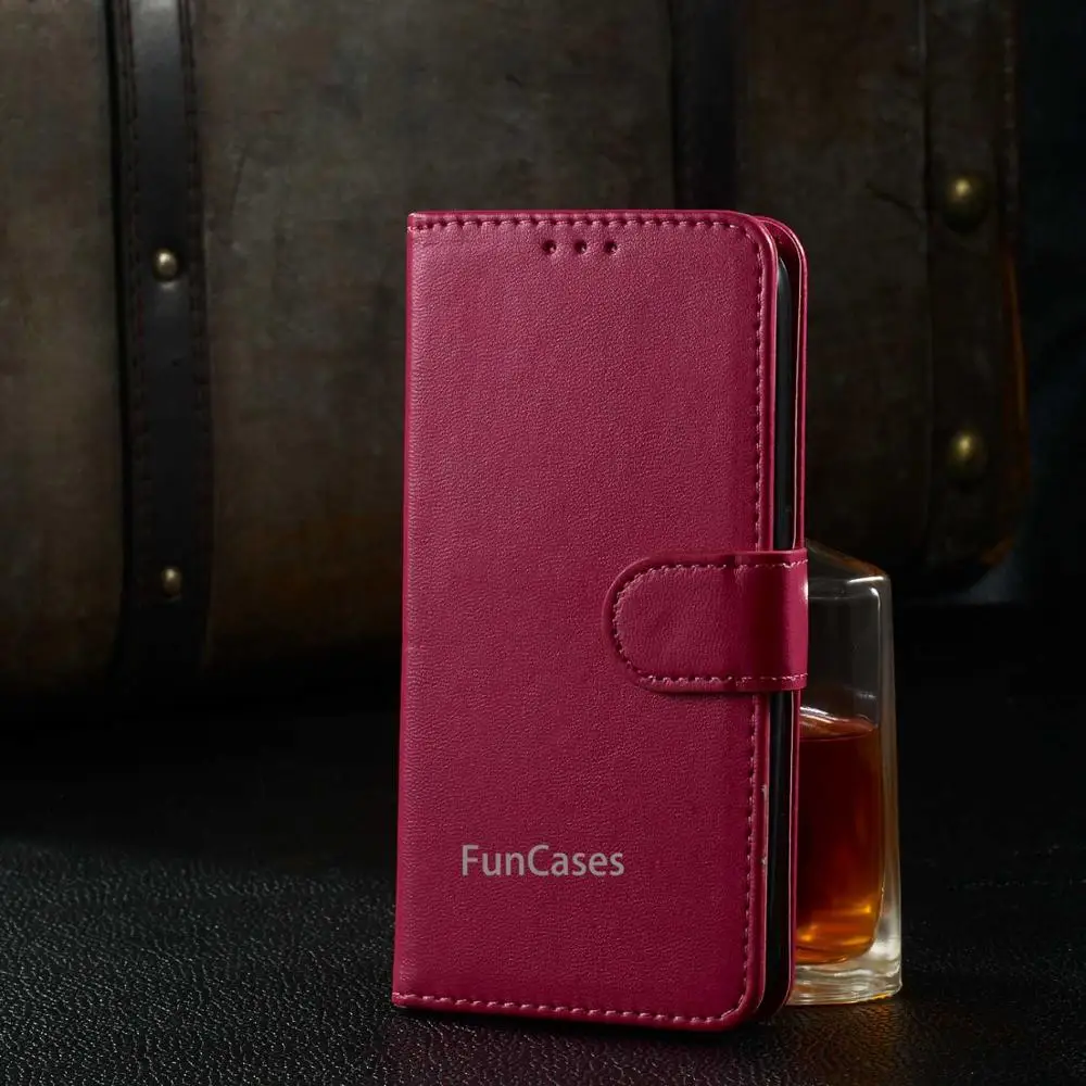 Роскошный кожаный флип чехол для SONY L1 смартфон Чехол книжка с бумажником