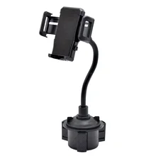 Universal 360 Degree Car for Phone Mount Adjustable Gooseneck Cup Holder Stand Auto Clip Cradle for Cell Phone iPhone GPS