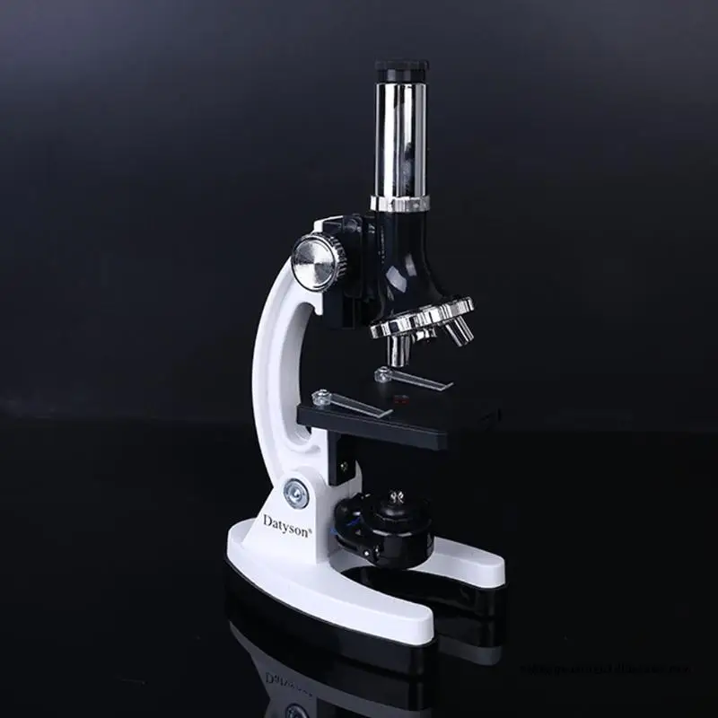

28GF Children Microscope Set 1200X Zoom Monocular Biological Microscope Beginner Student Children Kids Educational Toy