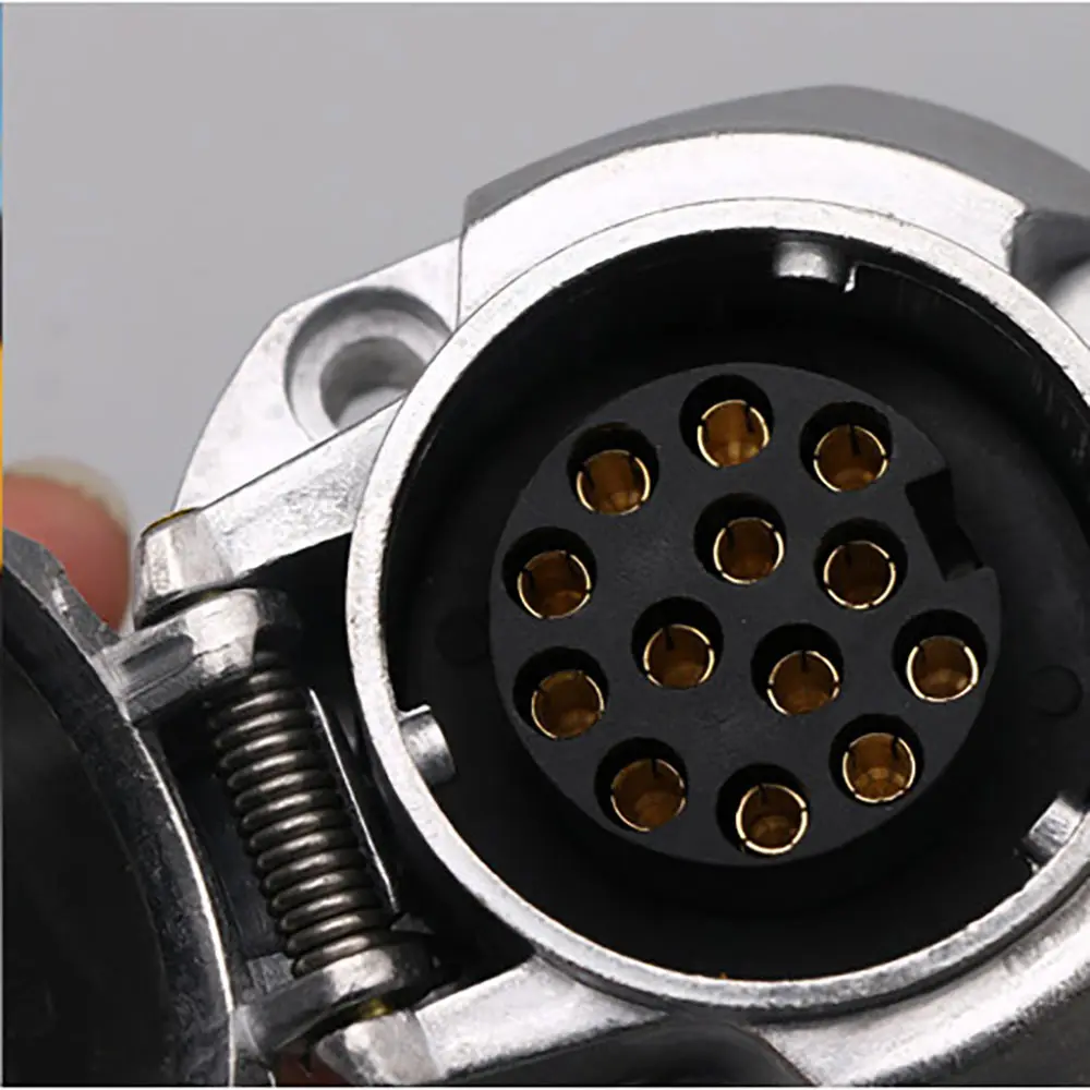 12V 13Pin караван соединители муфты 13 Pin металлический прицеп розетки Лодка Трейлер