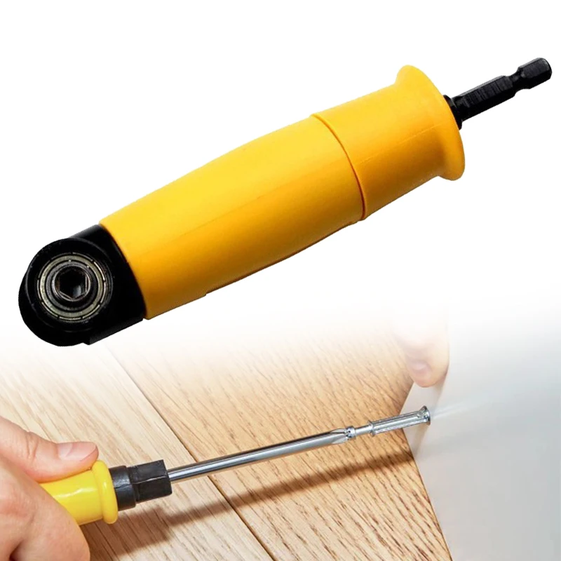

Corner Angle Adapter Easily Releases and Locks Drill Bits Tool 90 Degree Corner Electric Drill Chuck Right Universal Bit