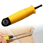 Угловой угловой адаптер легко выпускает и фиксирует Сверла инструмент 90 градусов угловой патрон для электрической дрели правый Универсальный бит