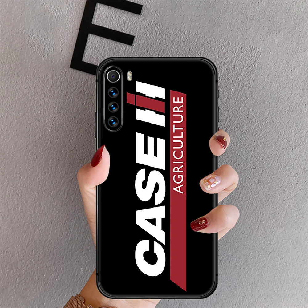 

Tractor Case Logo IH Phone Case Cover For Xiaomi Redmi Note 7 7A 8 8T 9 9S 9A 10 K30 Pro Ultra Black Phone case Painting