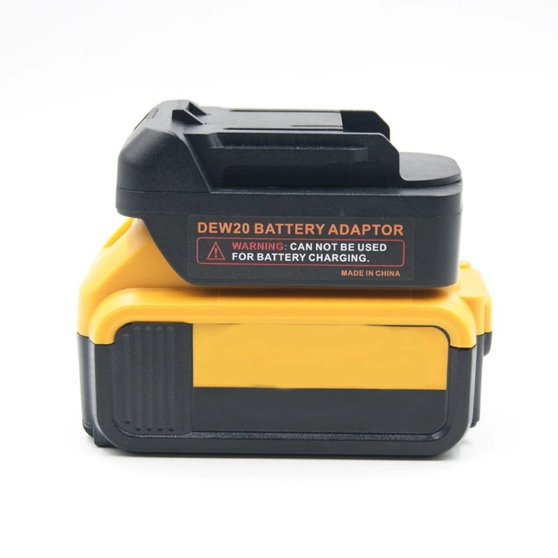 Адаптер аккумулятора для литий ионной батареи Dewalt DCB200 DCB205 адаптера M18