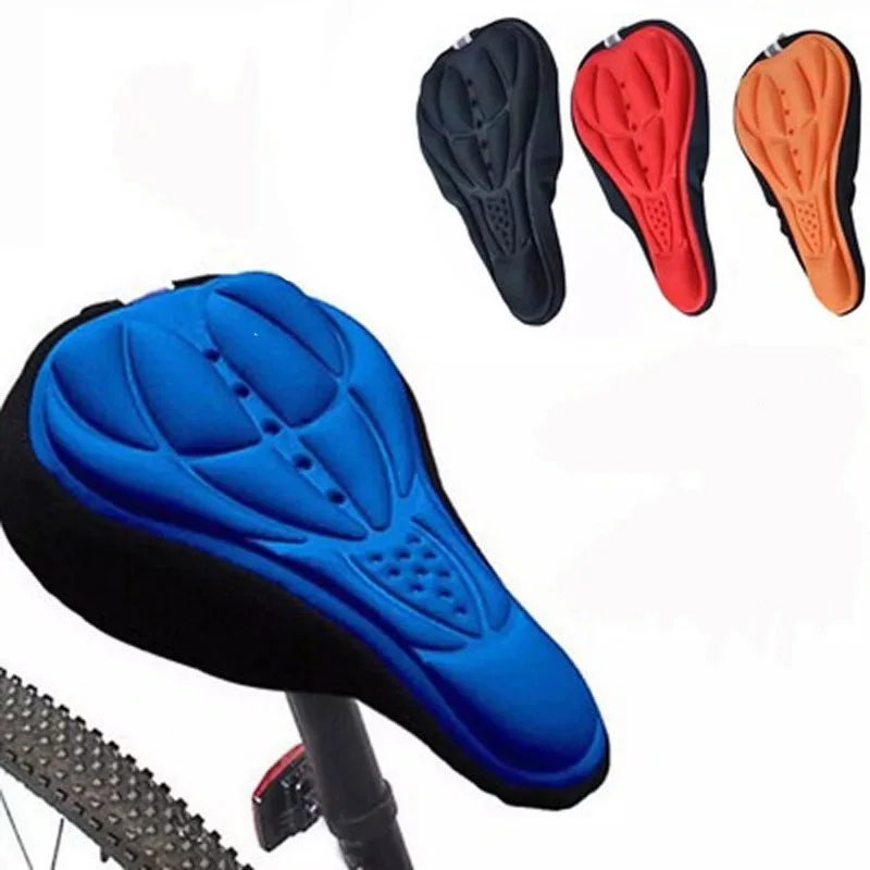 

Mountain Bike Saddle Cushion Cover Breathable Bicycle Seat Cushion 3D Sponge Bicycle Saddle Seat Soft Thicken Cycling Seat Cover