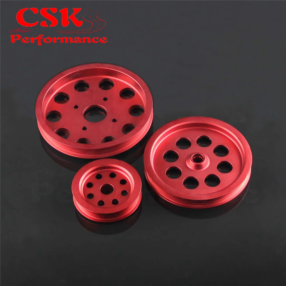 Светильник производительный легкий коленчатый шкив подходит для Nissan 89 02 Skyline GTS GTR