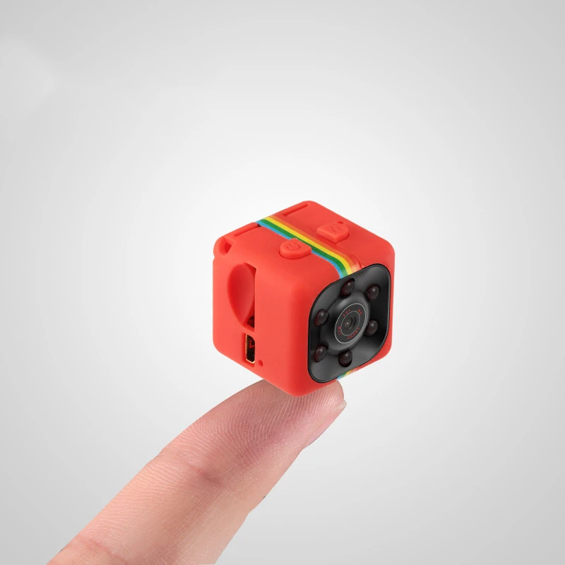 Orange BORUIT SQ11 мини камера HD 1080P датчик ночного видения Видеокамера движения DVR микро камера Спорт DV видео маленькая камера cam SQ 11 - Цвет: Orange