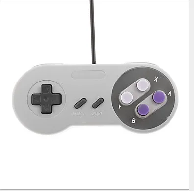 Классический проводной игровой USB-контроллер Famicom для супер Nintendo SNES PC MAC PSP