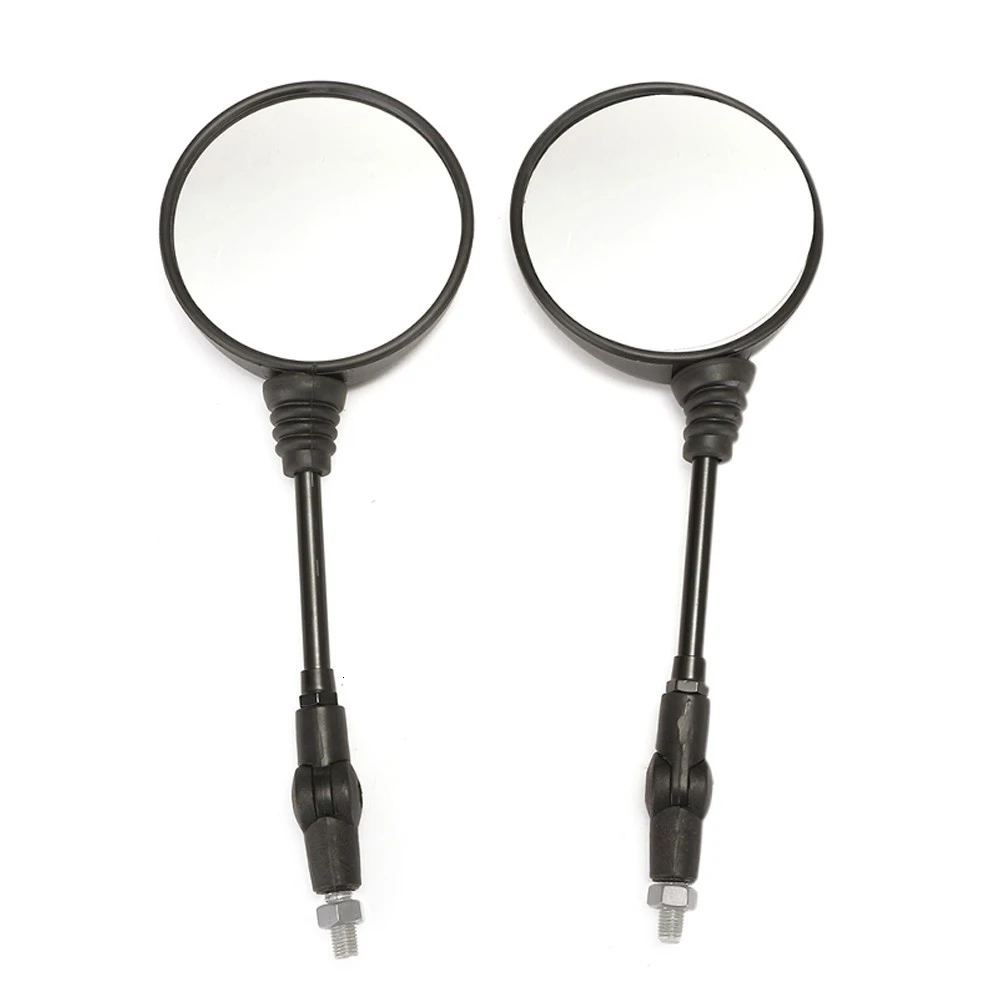 1 Pair Universal Folding Motorcycle Side Rearview Mirror 10mm For Yamaha Honda High Quality Free shipping | Автомобили и