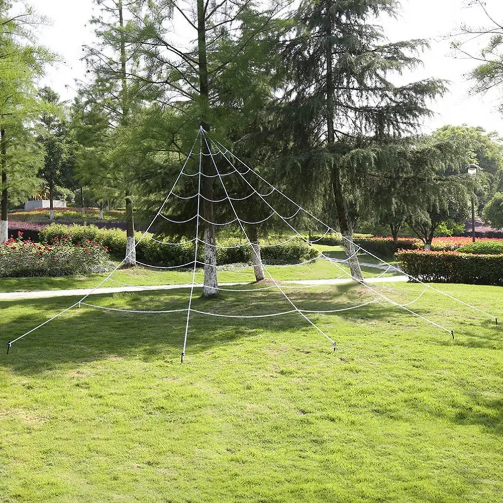 

Decorative Trangle Spider Web Party Favors for Garden Spider Props Decorative Trangle Spider Web Party Favors for Garden