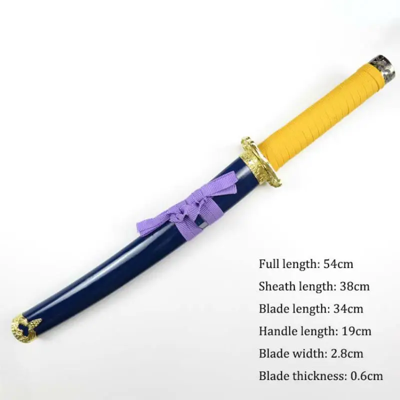 54 см Touken Ranbu онлайн деревянный меч оружие нож косплей самурайский катана ниндзя