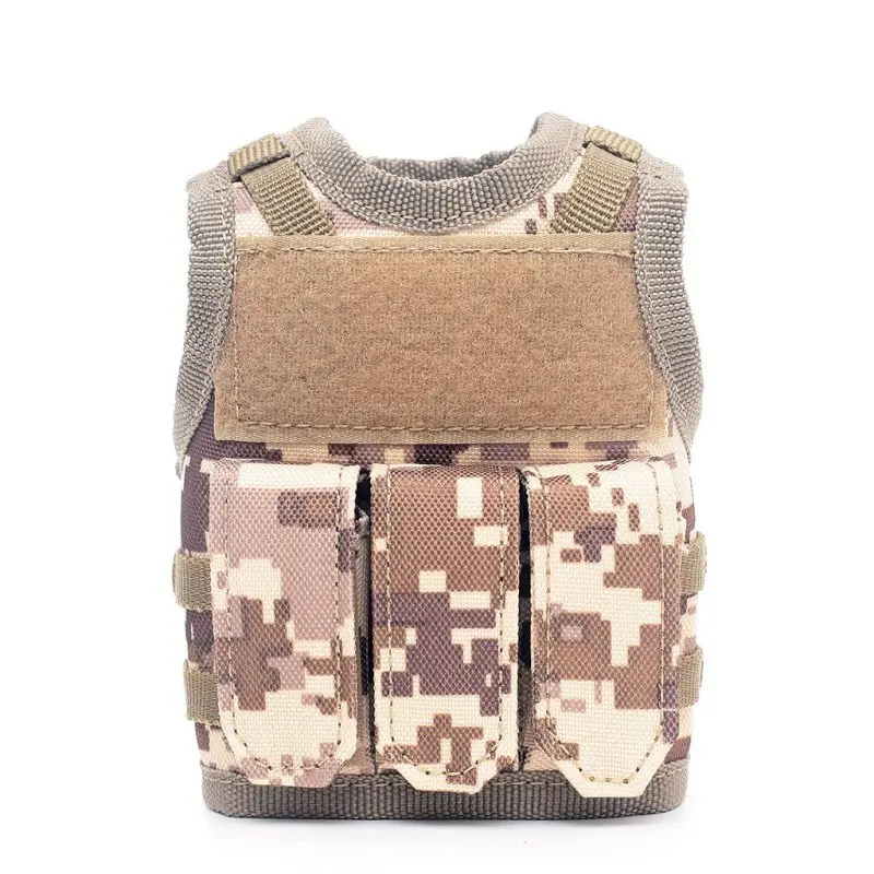 Тактическая пивная бутылка koozie Molle жилет мини оболочка для бутылки держатель охладитель напитков Военная охота вино бутылочное пиво жилеты