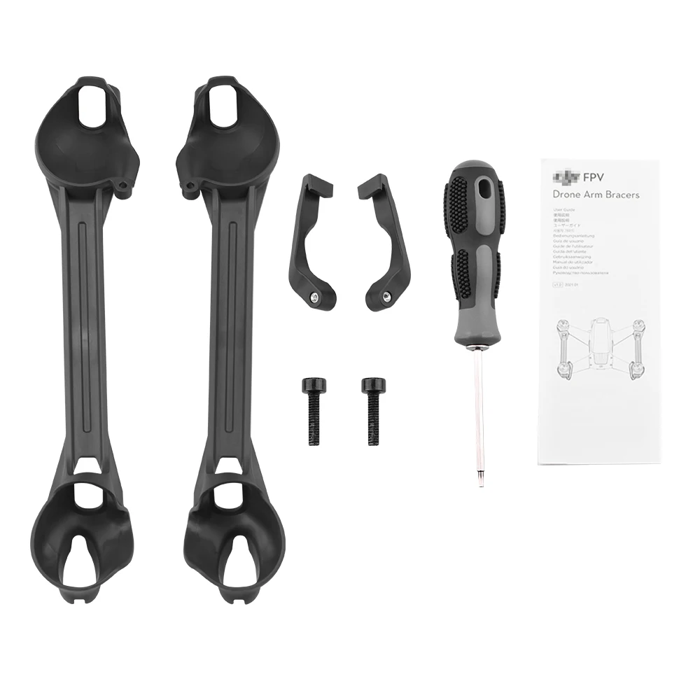 

Maintenance Arm Reinforcement for DJI FPV Combo Arm Bracers Disassemble Effectively Enhance Drone Arm Strength Brank
