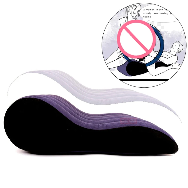 Сексуальная надувная подушка на стул для секса кровать диван Pad с насосом пандус