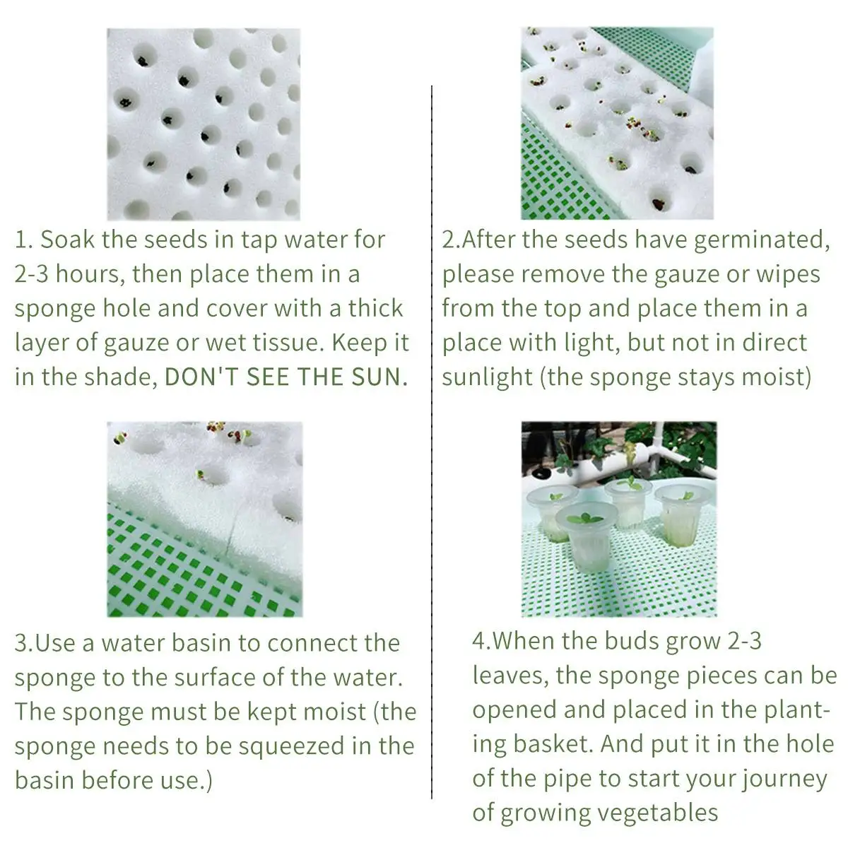 Сайт для гидропонных трубопроводов 108/36 отверстий система выращивания воды